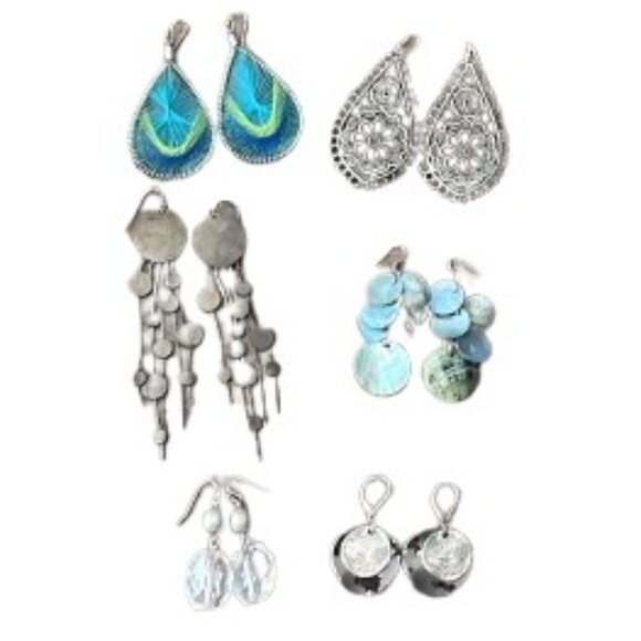 Big Earrings Bundle - 6 Sets - Picture 8 of 8